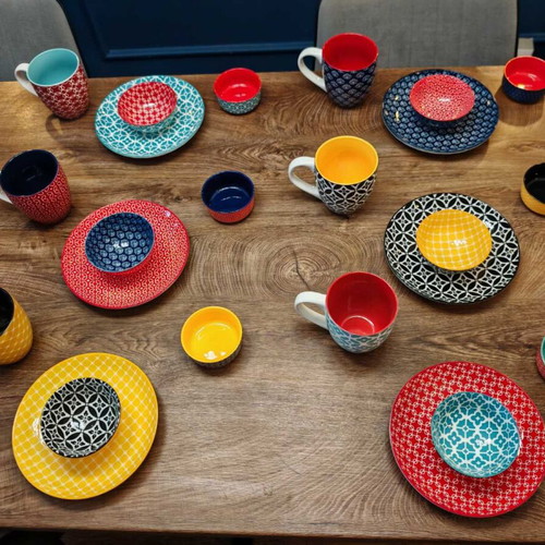 Dowan porcelain set 24 pieces, new