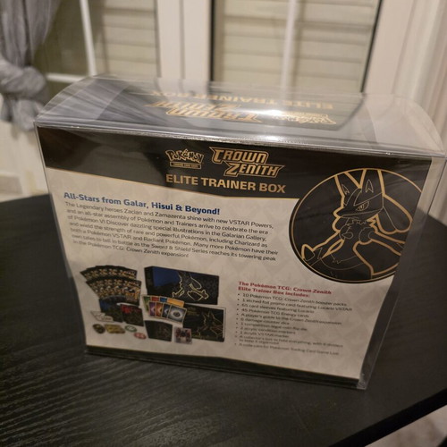 Crown Zenith Elite Trainer Box Pokemon TCG