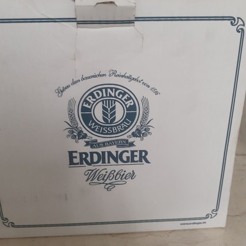 Erdinger Glasses new, pack of 6, 500 ml capacity