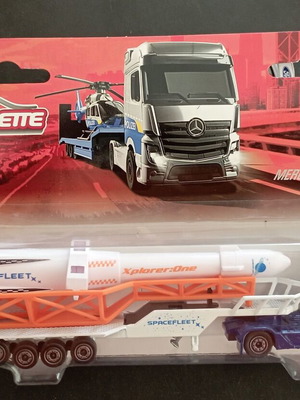 Νταλίκα Majorette Transporter Mercedes Benz Actros καινούργιο