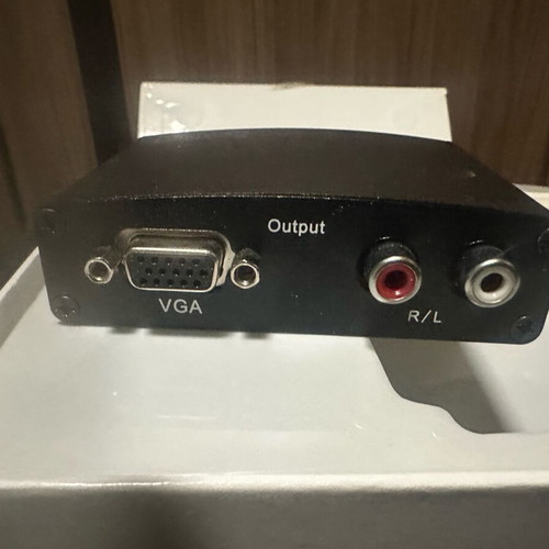 Digitus HDMI into VGA/Audio multimedia converter used