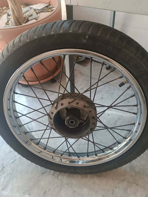 Honda Innova 125cc Spoked Wheels with Michelin Tires used