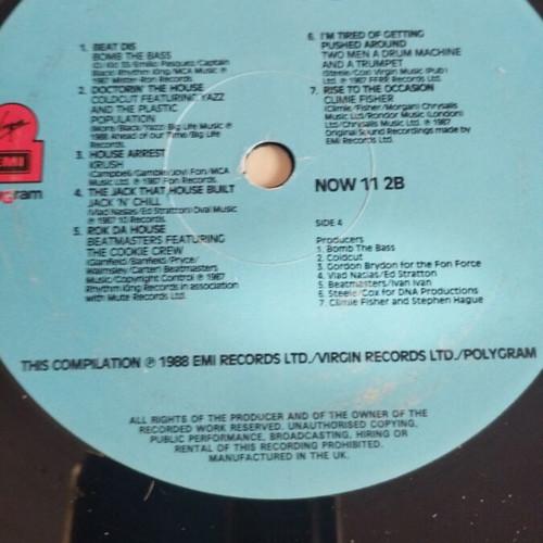 Now That's What I Call Music 11 2LP used, pop compilation