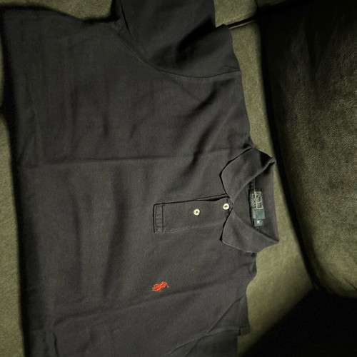 Ralph Lauren men's polo shirt short sleeve blue like new size M