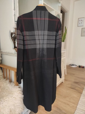 Alexander McQueen long jacket with check pattern like new