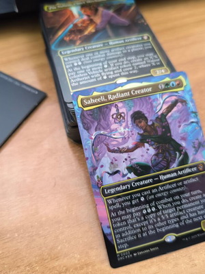 MTG Commander Deck Living Energy Modified with Saheeli, Radiant Creator