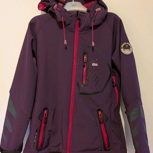 Geographical Norway hiking jacket used, size M, pink