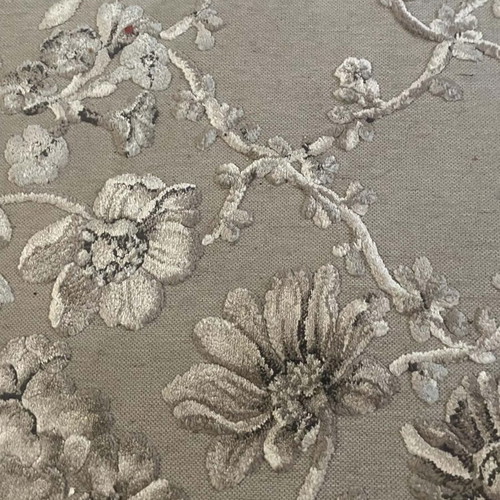 Rug set used, 5 pieces with embossed design