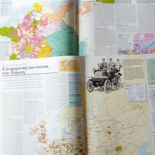 Atlas of World History magazine 9 issues, 2000 edition, like new