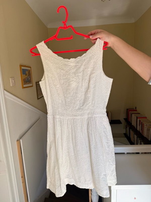Pepe jeans dress white M new with tag