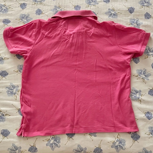 Berto Lucci men's polo shirt pink size medium used