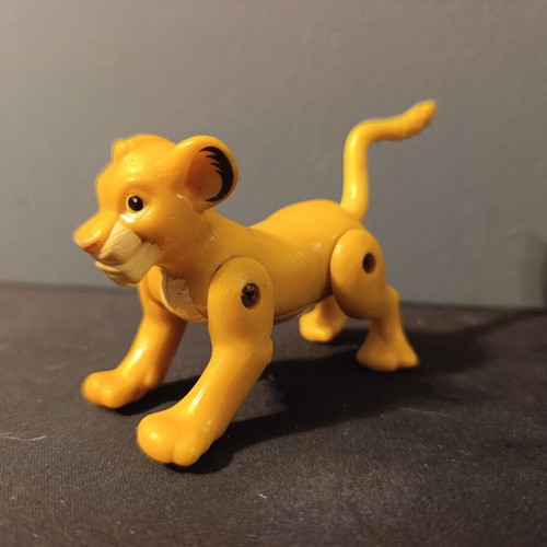 Lion King Simba Disney figures set used with mechanical feature