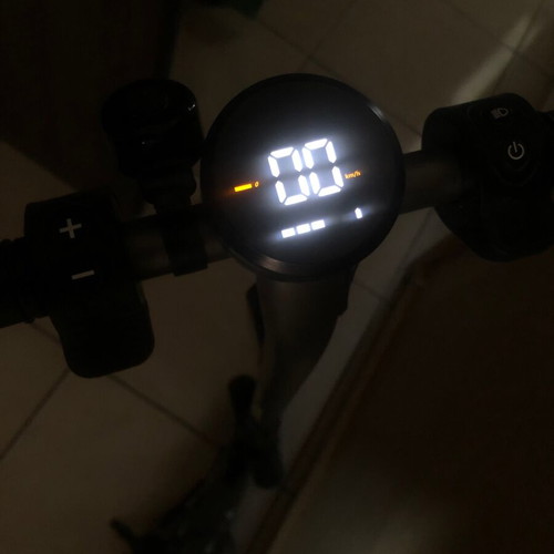 Egoboo electric scooter like new, black-anthracite with lights