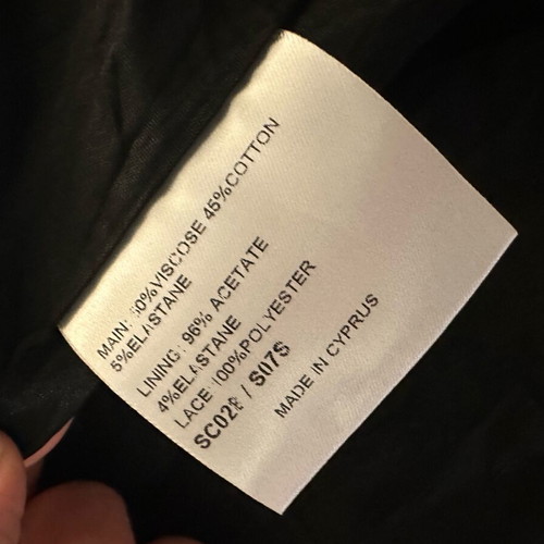 Karen Millen black long skirt like new, size S