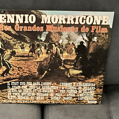 Ennio Morricone Ses Grandes Musiques de Film LP used, western soundtracks