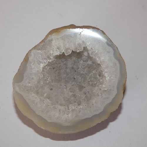 Agate geode with quartz new
