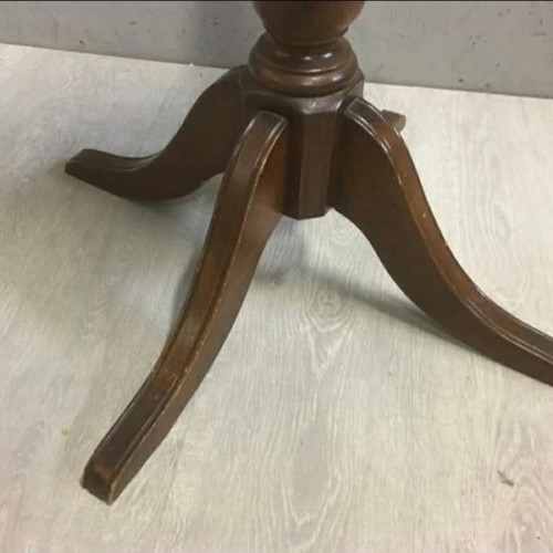 Wooden lectern used, English solid oak mid-20th century