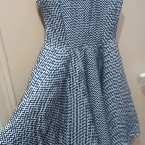 Chip&Chip cocktail dress like new, white and blue, size L