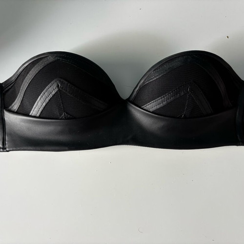 Intimissimi strapless bra 70B black like new with underwire and padding