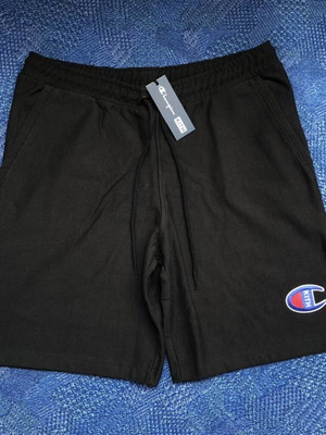 Champion x KITH shorts, black, size M