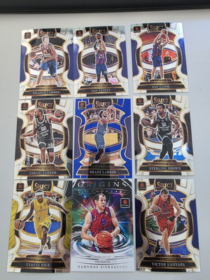 Euroleague basketball cards lot 9, like new