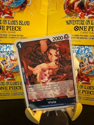 One Piece TCG Viola card new, 5 pieces available