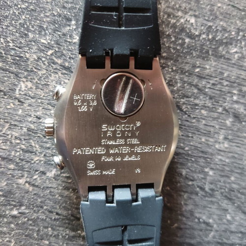 Swatch Irony Chrono Battlenight wristwatch