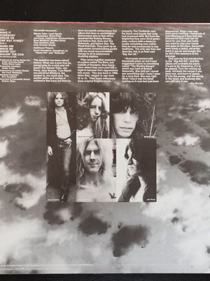 Aerosmith rock vinyl record