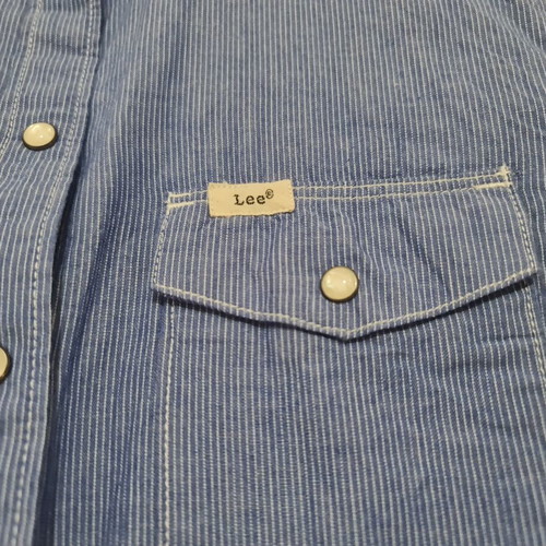 Lee women's cotton shirt like new, blue, size XS