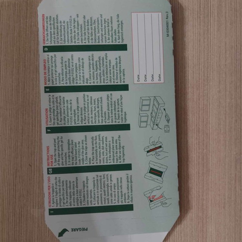 Sticky trap for cockroaches new with attractant bait