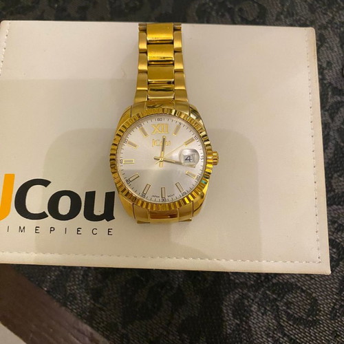 Jcou women's watch used with gold bracelet