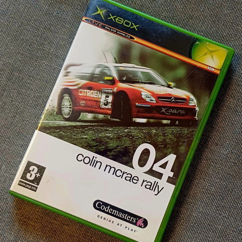 Colin McRae Rally 04 Xbox game used, complete