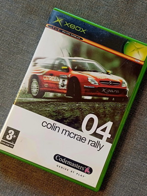 Colin McRae Rally 04 Xbox παιχνίδι μεταχειρισμένο, πλήρες