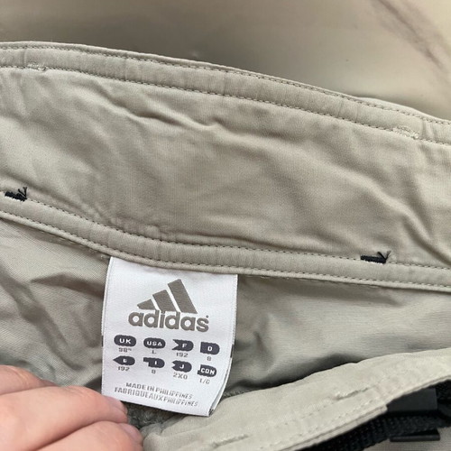 OFFER adidas cargo pants mint-grey M-L