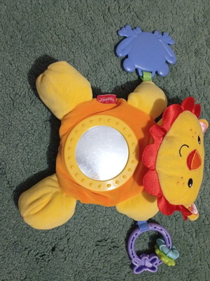 Fisher Price lion development toy used