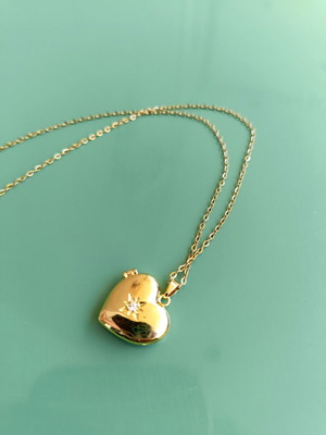 Stainless Steel Heart-Shaped Necklace new