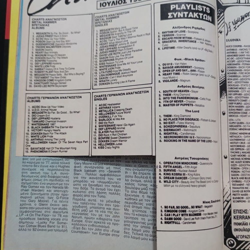 Metal Hammer & Heavy Metal magazine issue 43, July 1988