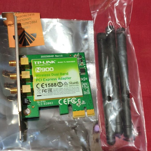 TP-LINK N900 Wireless PCI Express TL-WDN4800 like new