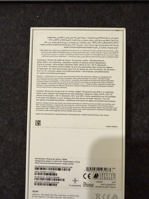iPhone XR White box new, genuine Apple with papers