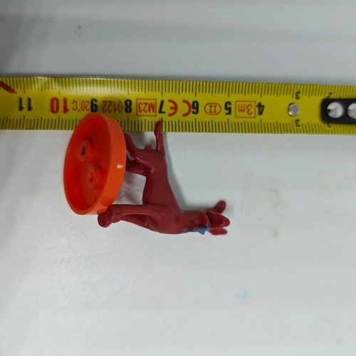 Vintage dog figure like new with orange base
