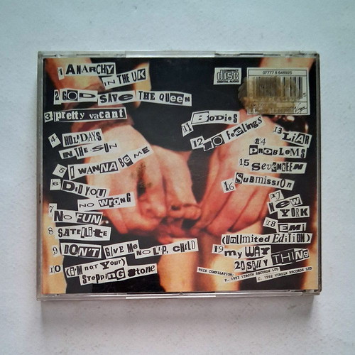 Sex Pistols Kiss This CD used, punk