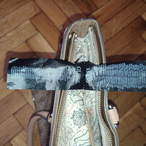 Guess shoulder bag original, used, beige and brown