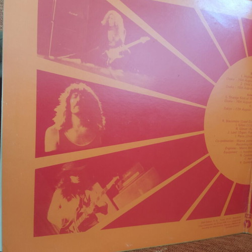 Deep Purple Made in Japan 2 LP used, Spanish edition