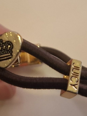 Juicy women's bracelet like new, brown and gold