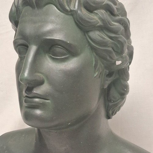 Bust of Alexander the Great by Spyros Goggakis like new
