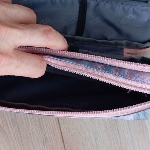 Polo double oval pencil case girl with fox like new