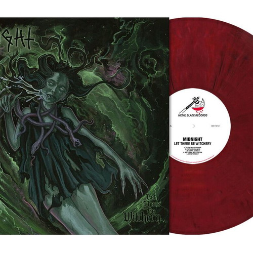 Midnight Let There Be Witchery vinyl LP brand new, metal, coloured