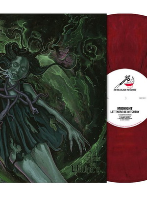 Midnight Let There Be Witchery vinyl LP brand new, metal, coloured