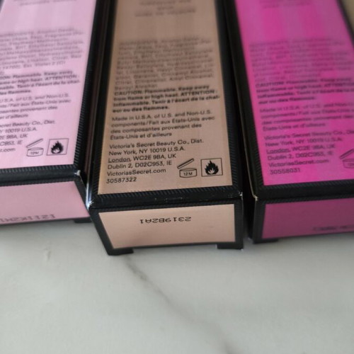 Empty perfume boxes like new