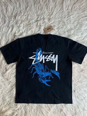 Stussy Scorpion Tee new, size M and L, black
